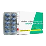 Sildenafil Softgel Capsules 100mg Hiforce Super Active In Dubai