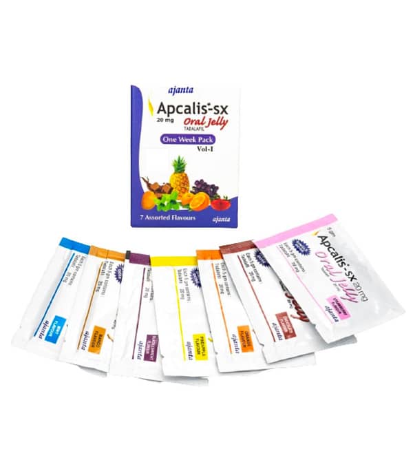 Apcalis – SX 20 mg Oral Jelly Tadalafil In Dubai