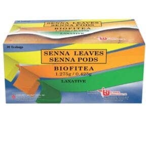 BIOFITEA HERBAL SLIMMING TEA WITH SENNA LEAVES AND PODS (30 TEABAGS)